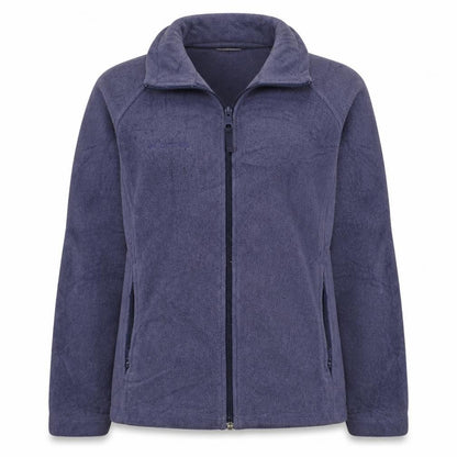 Columbia Women's Purple Fleece Full Zip Jacket Size M