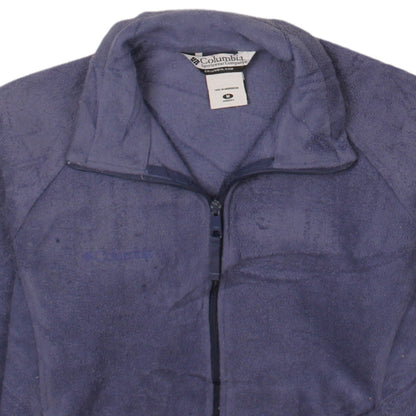 Columbia Women's Purple Fleece Full Zip Jacket Size M