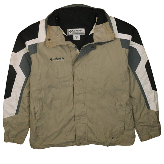 Columbia Men’s Beige XL Vertex Waterproof Winter Jacket