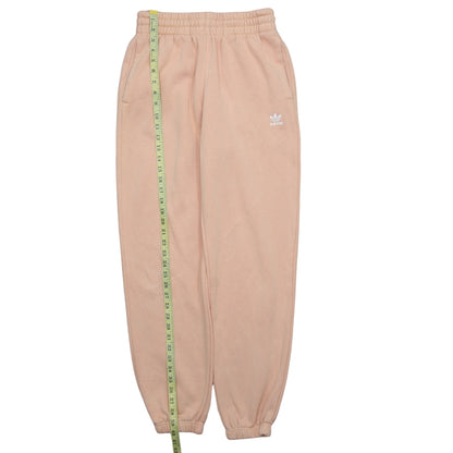 Adidas Womens Pink Sweatpants Size 8 Regular Fit Fleece Jogger