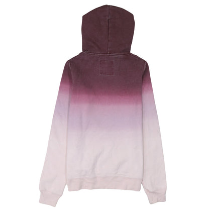 Hollister Women’s Pink Ombre Pullover Hoodie XS Cotton Blend