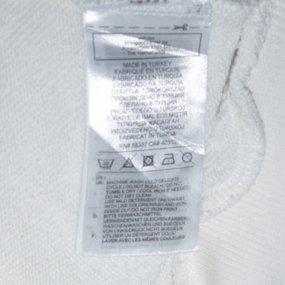 Adidas Women White Tennis Academy Pullover Sweatshirt UK 16