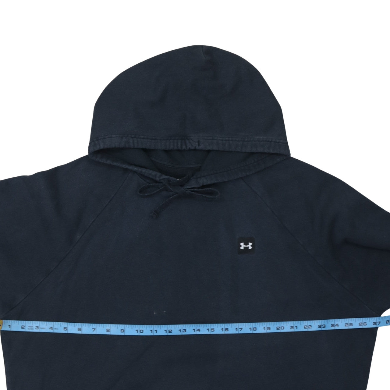 Under Armour Men's Black Pullover Hoodie 2XL Relaxed Fit Fleece