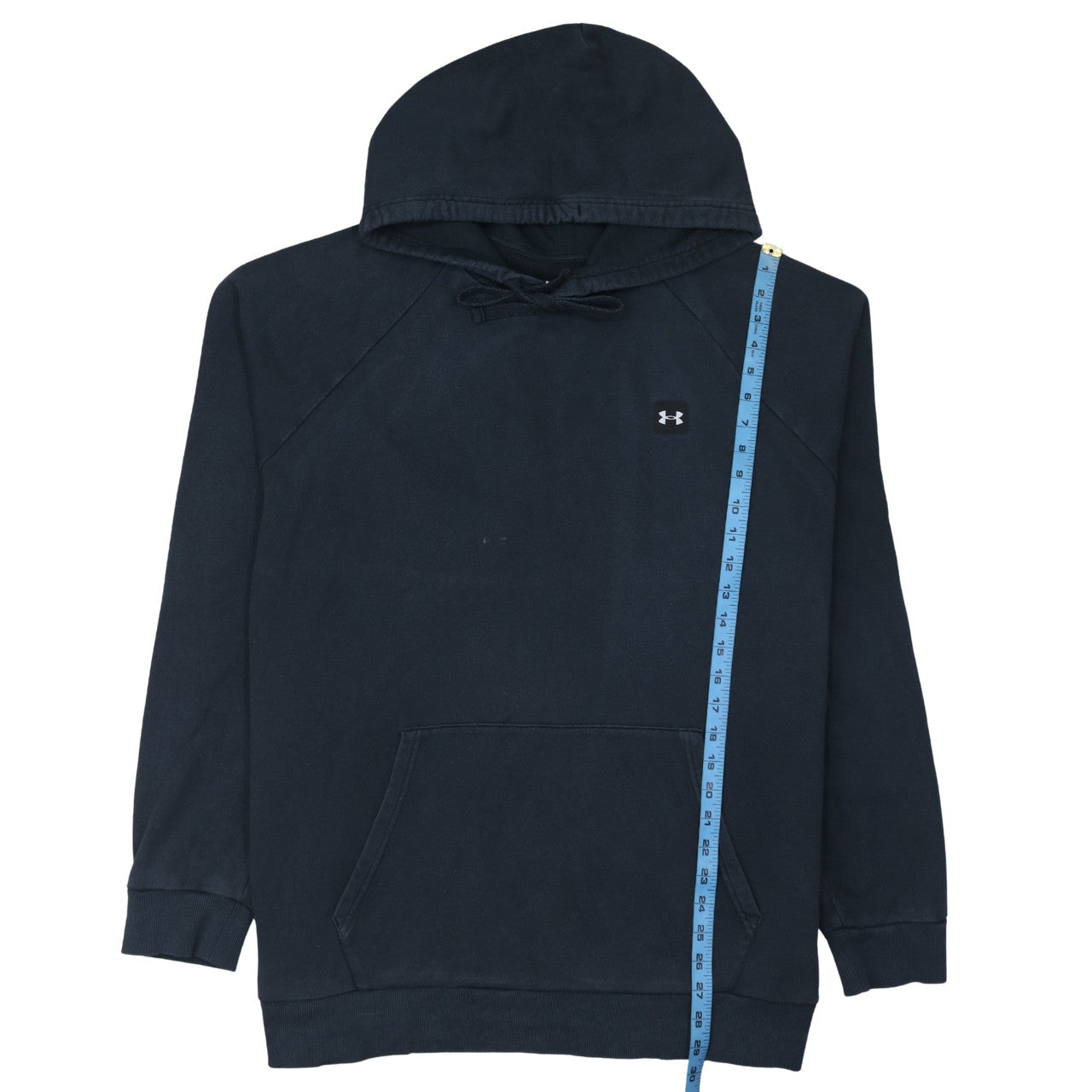 Under Armour Men's Black Pullover Hoodie 2XL Relaxed Fit Fleece
