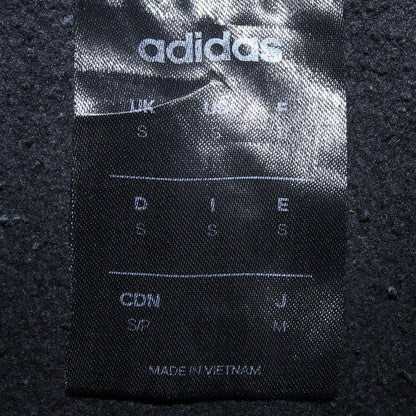 Adidas Men's Black Pullover Hoodie Small Logo Fleece Sportswear