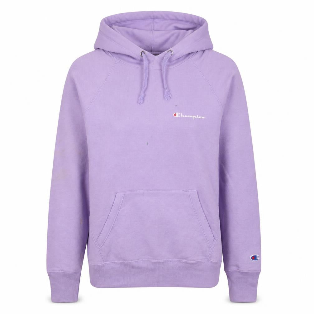 Champion Women Lilac Pullover Hoodie Small Hooded Sweatshirt