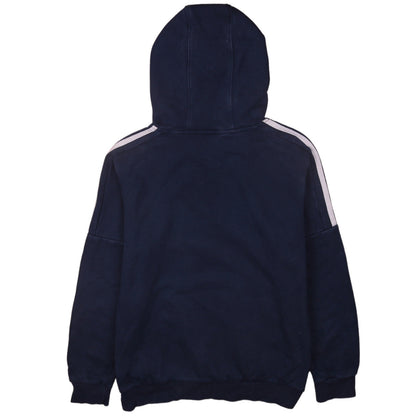 Adidas Boys Blue Pullover Hoodie 13-14 Years Hooded Fleece Sweatshirt