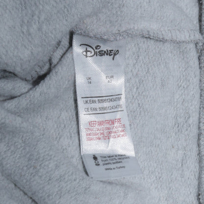 F&F Disney Women Grey Christmas Mickey Sweatshirt UK 14