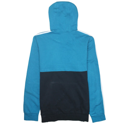 Adidas Men's Blue Pullover Hoodie Size L Logo Sportswear