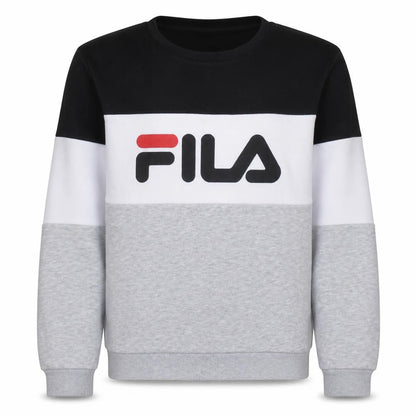 Fila Boys Multicoloured Logo Pullover Sweatshirt 13-14 Years
