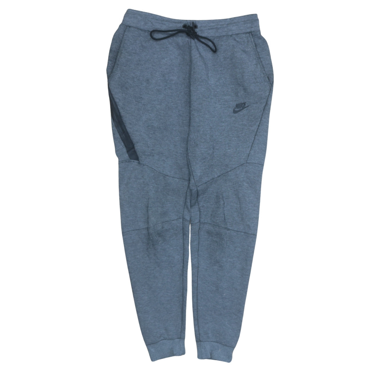 Nike Men's Grey Jogger Sweatpants S Regular Fit Comfort Tapered
