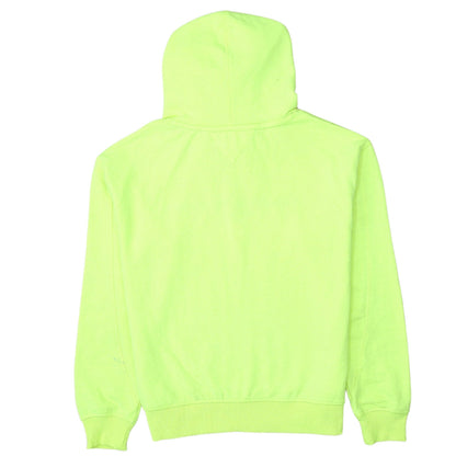 Tommy Hilfiger Boys Yellow Pullover Hoodie Size 176 Embroidered Logo