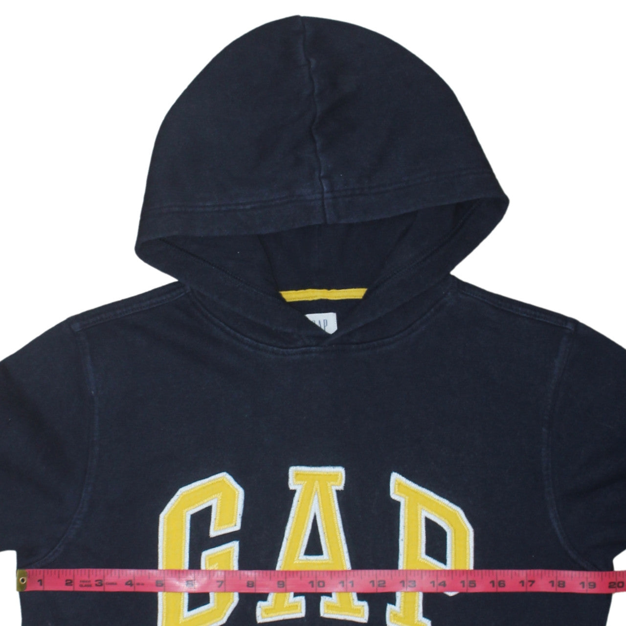 GAP Kids Boys Navy Blue Hoodie 13-14 Years Pullover Fleece Sweatshirt