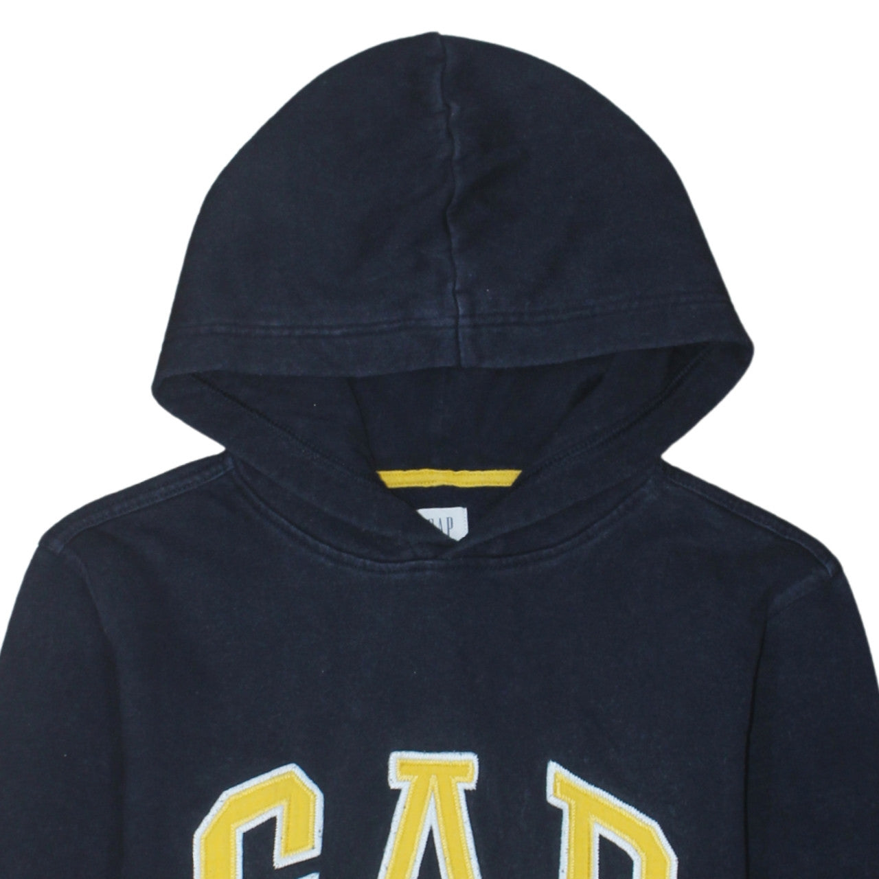 GAP Kids Boys Navy Blue Hoodie 13-14 Years Pullover Fleece Sweatshirt