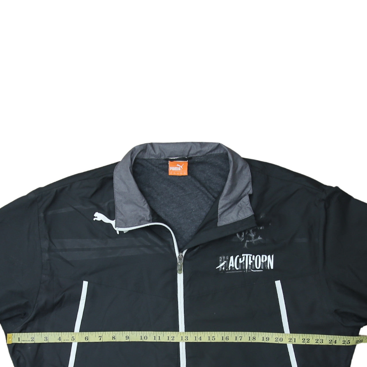 Puma Men's Black 2XL Track Jacket Lightweight Full Zip Sportswear