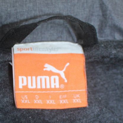 Puma Men's Black 2XL Track Jacket Lightweight Full Zip Sportswear