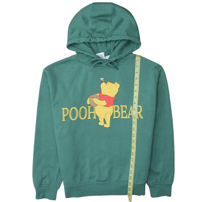 Disney Women’s Green Winnie the Pooh Hoodie Size 10/12 Pullover