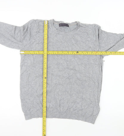 Marks and Spencer Women's Grey Long Sleeve Knit Top Size 12