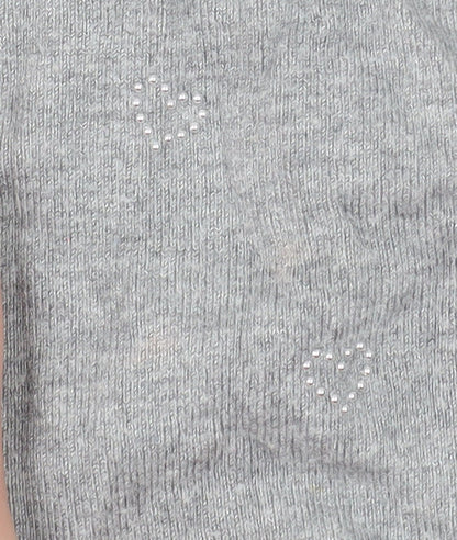 Marks and Spencer Women's Grey Long Sleeve Knit Top Size 12