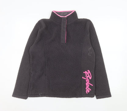 Rydale Women's Grey Fleece Pullover Sweatshirt Size M
