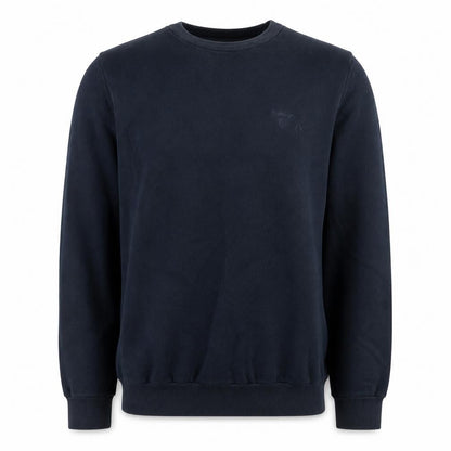 Barbour Mens Blue Cotton Crew Neck Pullover Jumper M