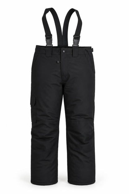 Tex Men's Black M Snow Pants Waterproof Insulated Trousers