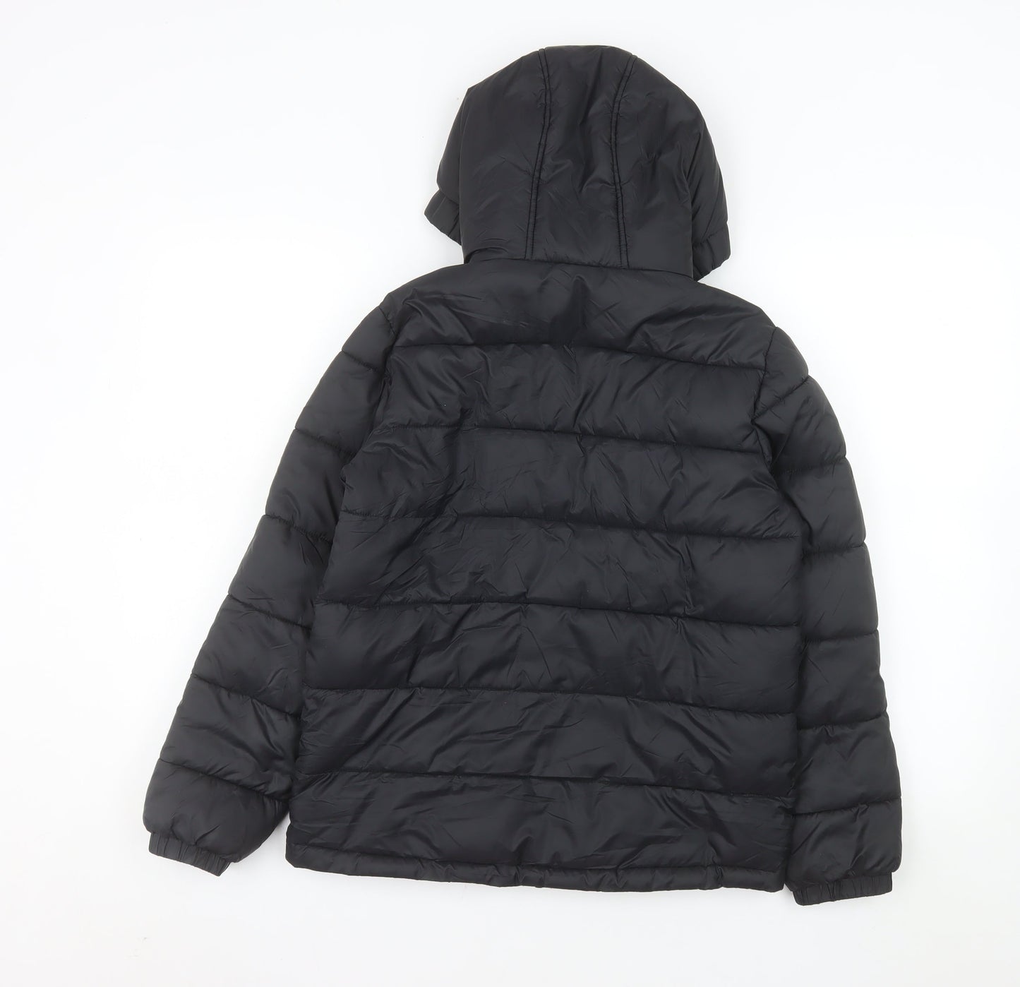 Berghaus Boys Black Hooded Puffer Jacket 11-12 Years Insulated Zip Coat