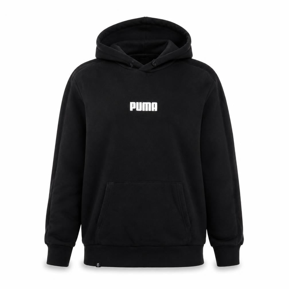 Puma Women’s Black Pullover Hoodie Medium Hooded Sweatshirt