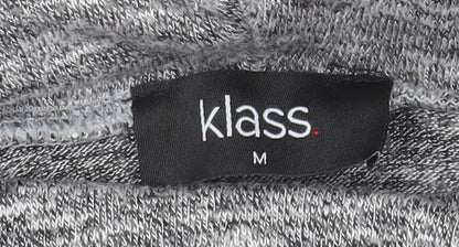 Klass Women’s Grey Cowl Neck Lightweight 3/4 Sleeve Jumper M