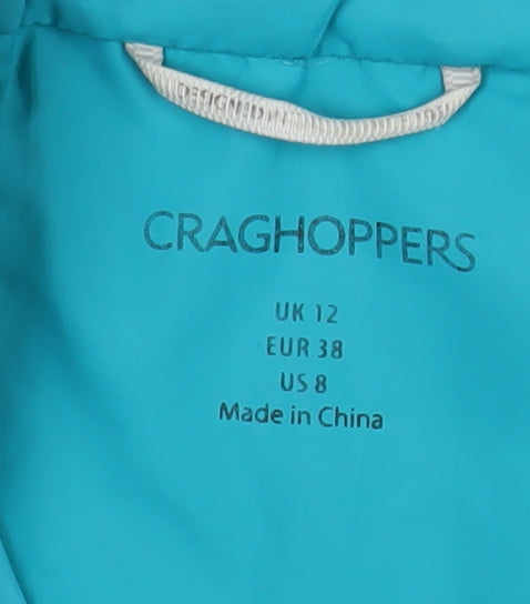Craghoppers Women Black Size 12 Hooded Puffer Jacket