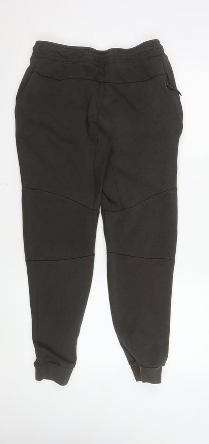 Nike Men's Black Jogger Fleece Activewear Trousers Size M