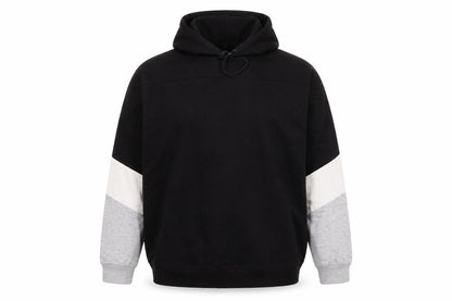 Genetic Apparel Mens Black Pullover Hoodie Size L Regular Fit