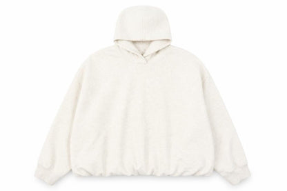 Marks & Spencer Womens Beige XL Pullover Hoodie Cotton Blend