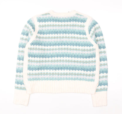 Marks and Spencer Per Una Women's Multicoloured S Crew Neck Jumper
