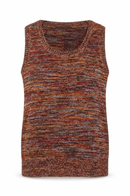 Warehouse Women's Multicoloured Knit Tank Top Size 6