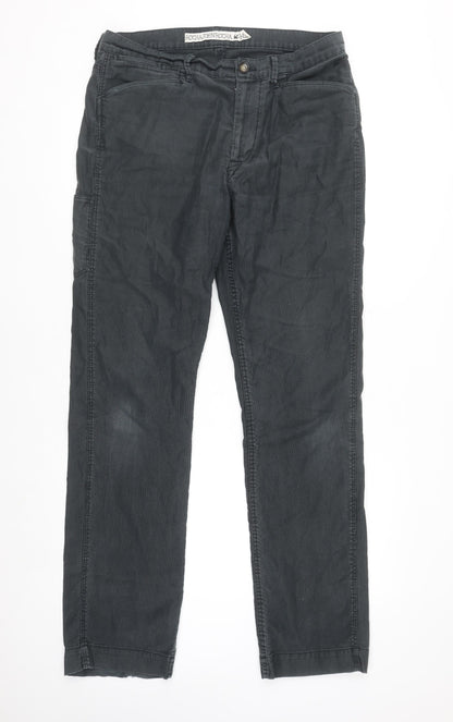 Rocha John Rocha Men's Black 34L Cotton Chino Trousers