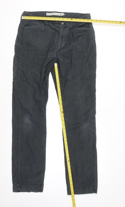 Rocha John Rocha Men's Black 34L Cotton Chino Trousers