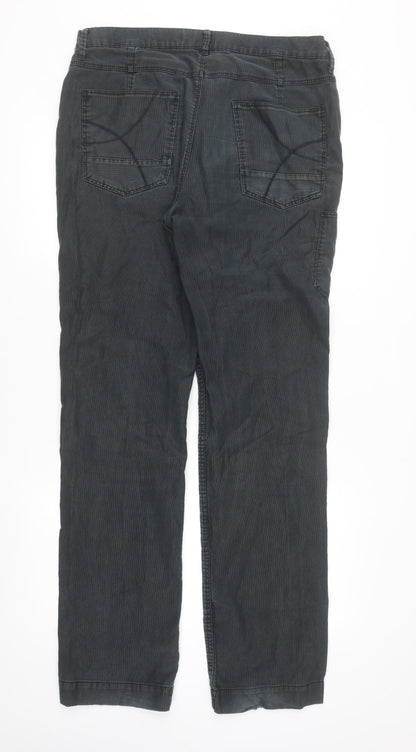 Rocha John Rocha Men's Black 34L Cotton Chino Trousers