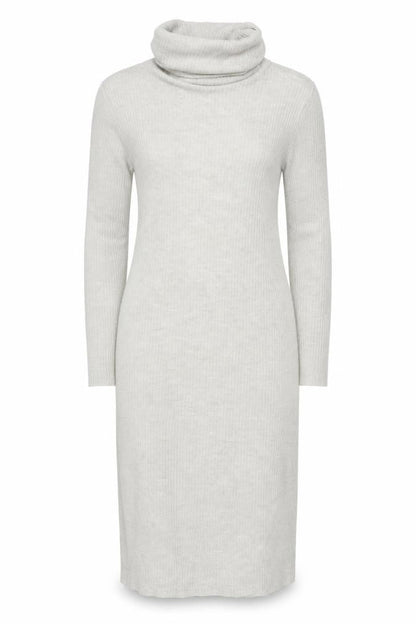 Glamorous Women’s Beige Knit Bodycon Midi Roll Neck Dress M