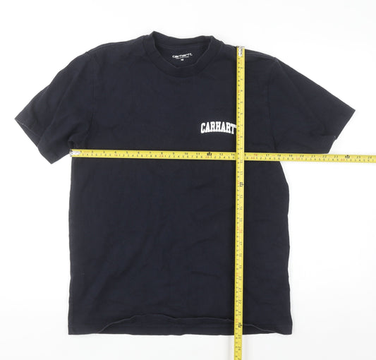 Carhartt WIP Men's Black Cotton Short Sleeve T-Shirt M