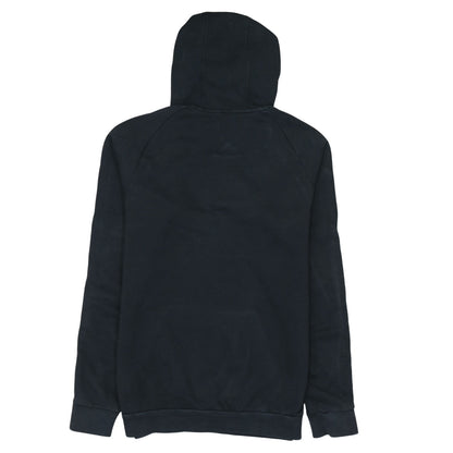 Adidas Mens Black Pullover Hoodie Small Logo Sportswear