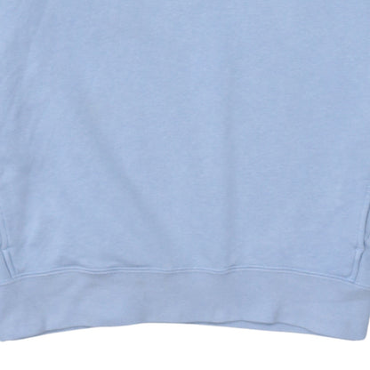 Nike Womens Light Blue XS Pullover Hoodie 80% Cotton Sweatshirt