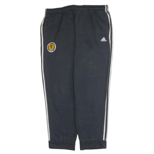 adidas Men Black XL Track Pants Scotland Badge Sportswear