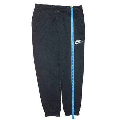 Nike Men’s Black Fleece Jogger Sweatpants Tapered Medium