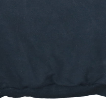 Adidas Women Black Crew Neck Pullover Sweatshirt UK 10 Logo Print