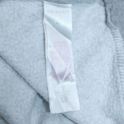 Primark Women’s Grey Nickelodeon Cartoon Print Pullover Hoodie L