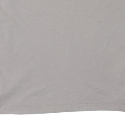 Tommy Jeans Men's Beige Cotton Logo T-Shirt Size S