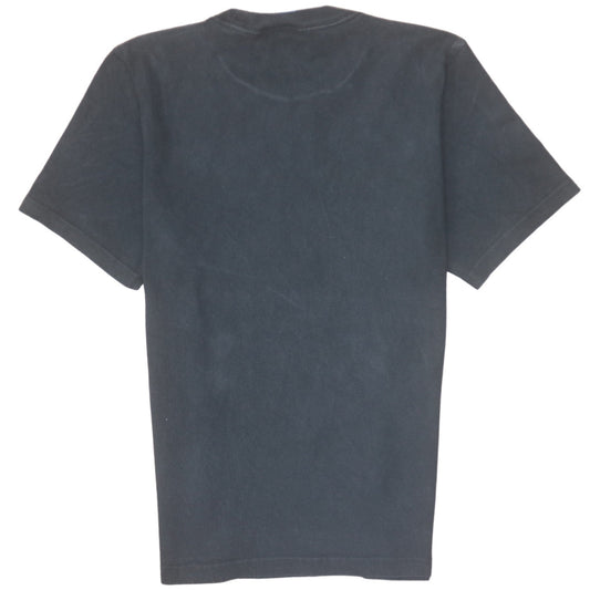 Adidas Mens Black Crew Neck Short Sleeve T-Shirt Size S Classic Logo Style