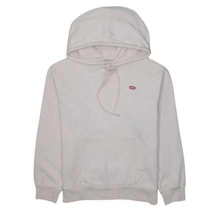 Levi's Women Pink Small Pullover Hoodie 100% Cotton Casual