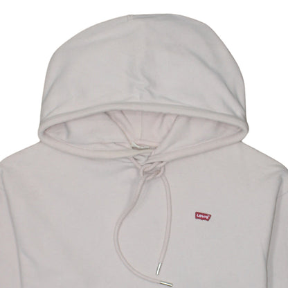 Levi's Women Pink Small Pullover Hoodie 100% Cotton Casual